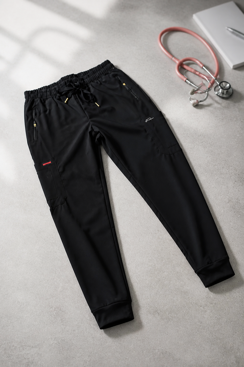 Apex Black Jogger Pant (FUBU)