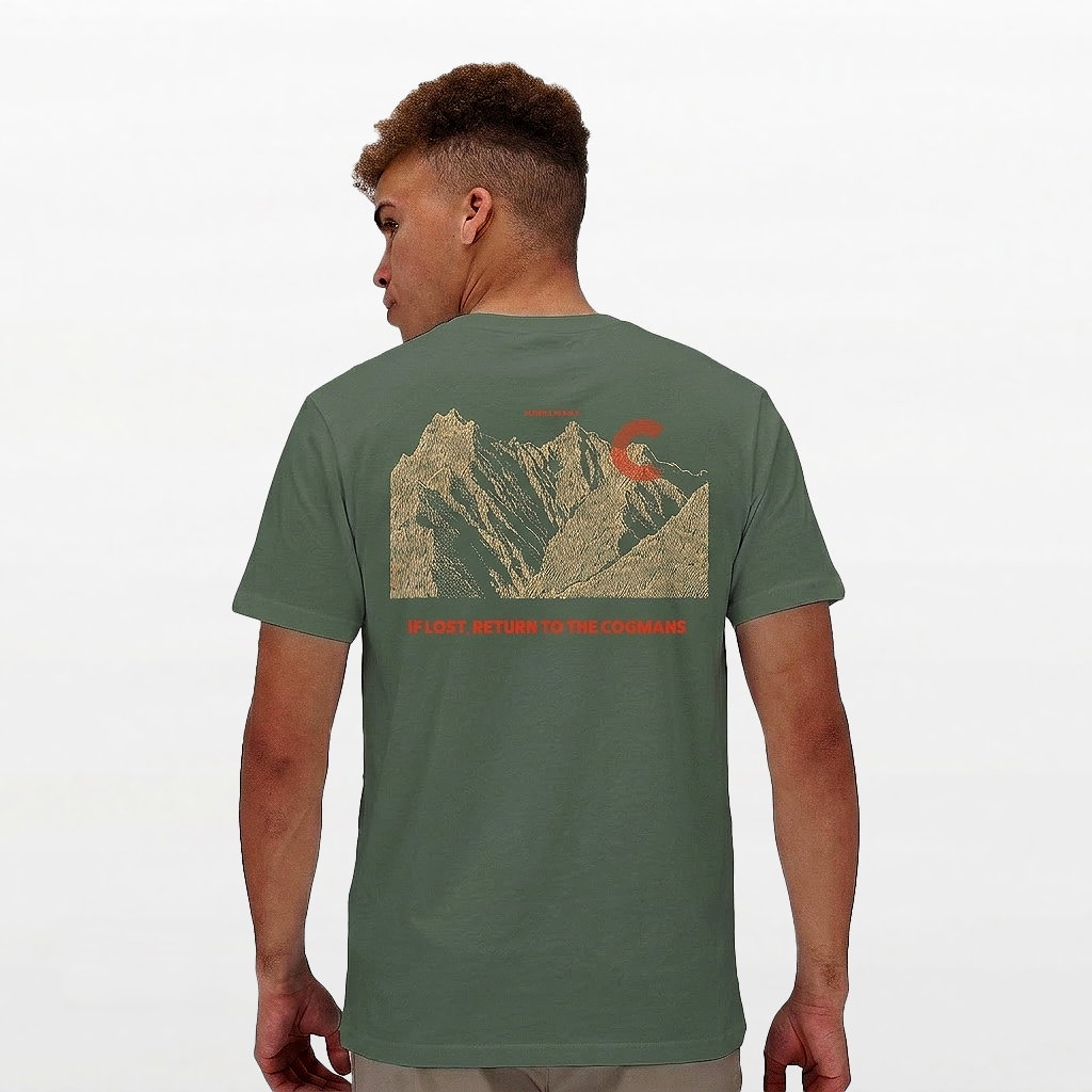 MENS 100% Cotton in OLIVE