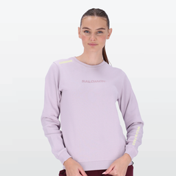 WOMENS Crew Fleece in LILAC