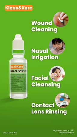 Klean&Kare - Normal Saline Solution (100ml) | Wholesale Household Singapore