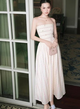 HVS - DRESS BLUPINK