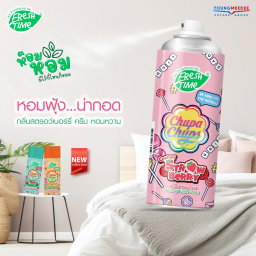 Fresh Time - Chupa Chups Air Freshener Spray 450ml (Strawberry) | Wholesale Household Singapore