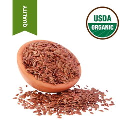 Aceite de semilla de lino orgánico extra virgen (Comestible)