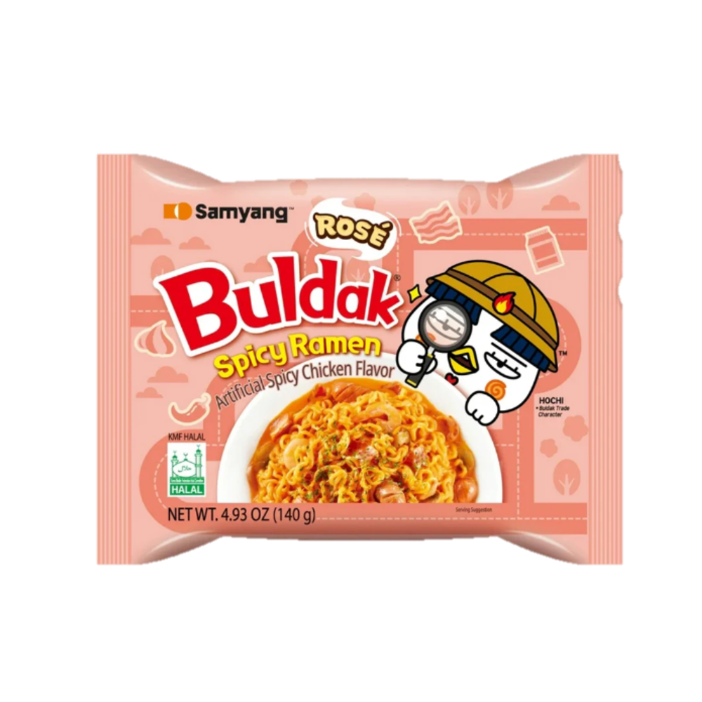 SOPA INST BULDAK ROSÉ SPICY RAMEN 140G