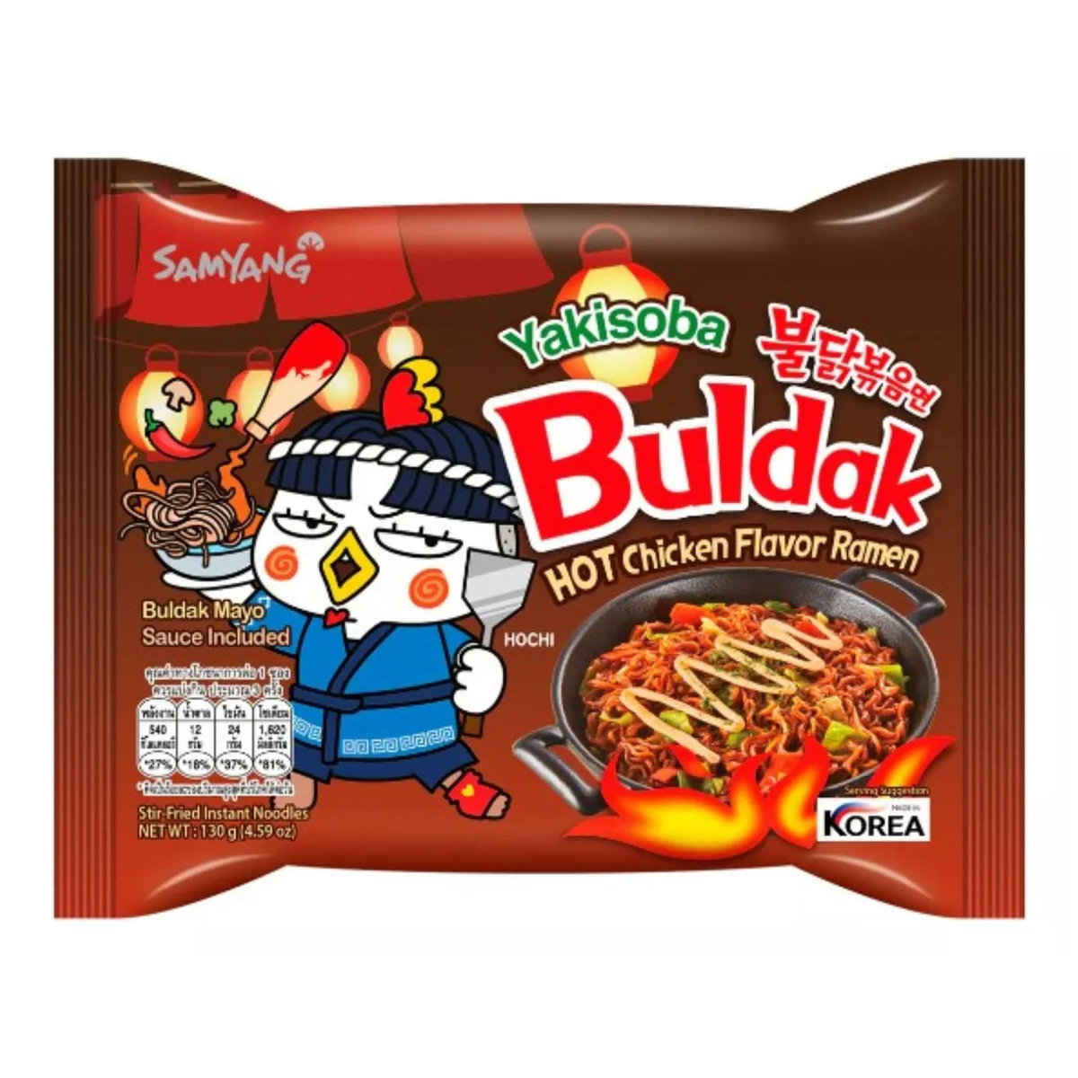 SOPA INST BULDAK YAKISOBA SPICY RAMEN 125G_0