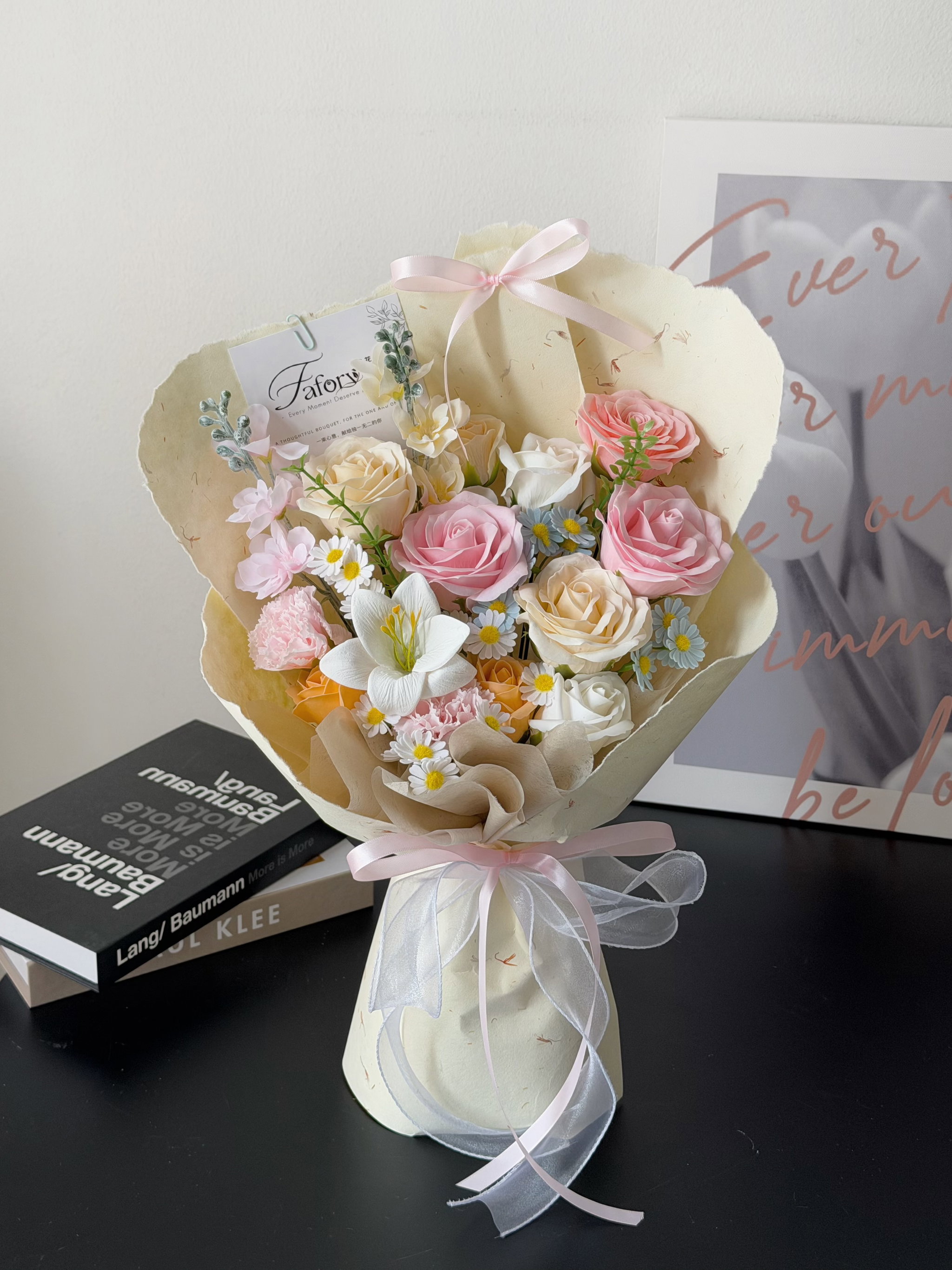 Wild Garden Soap Flower Bouquet ｜田园风香皂花束_2