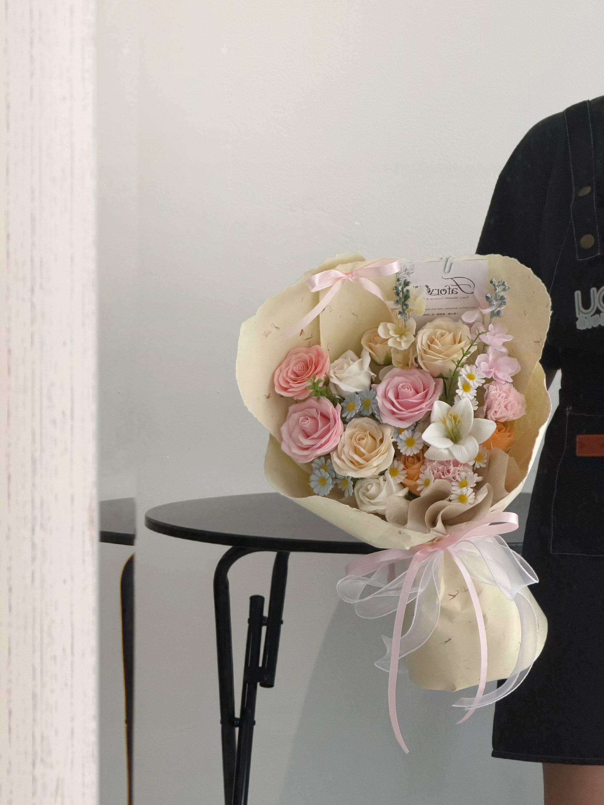 Wild Garden Soap Flower Bouquet ｜田园风香皂花束_0