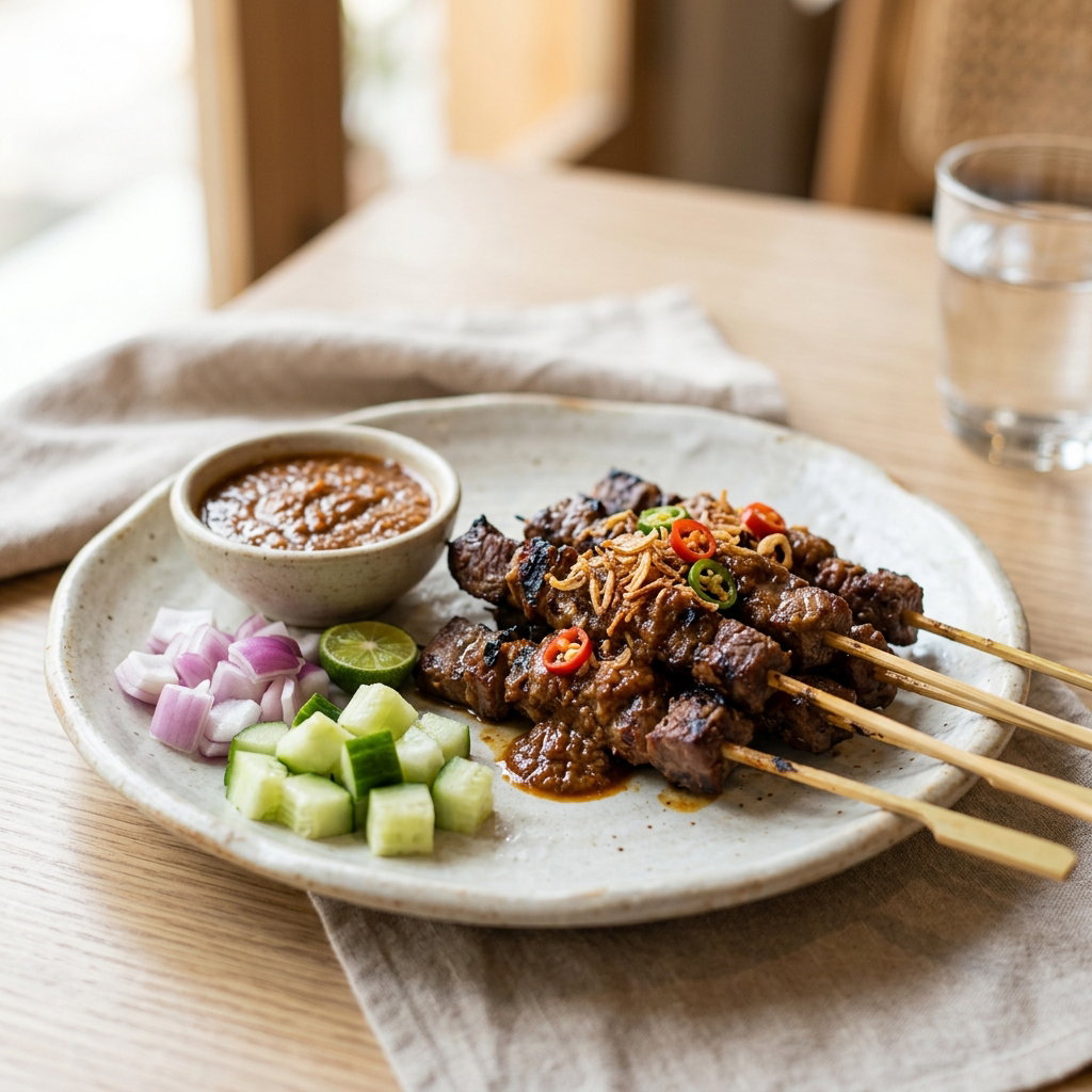 Sate Daging (5 batang)