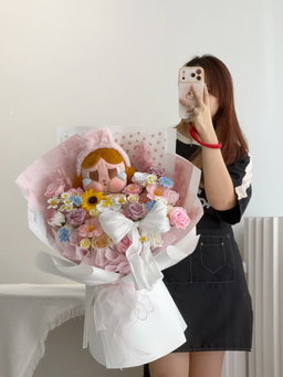 Customize Crybaby Soap Flower Bouquet 