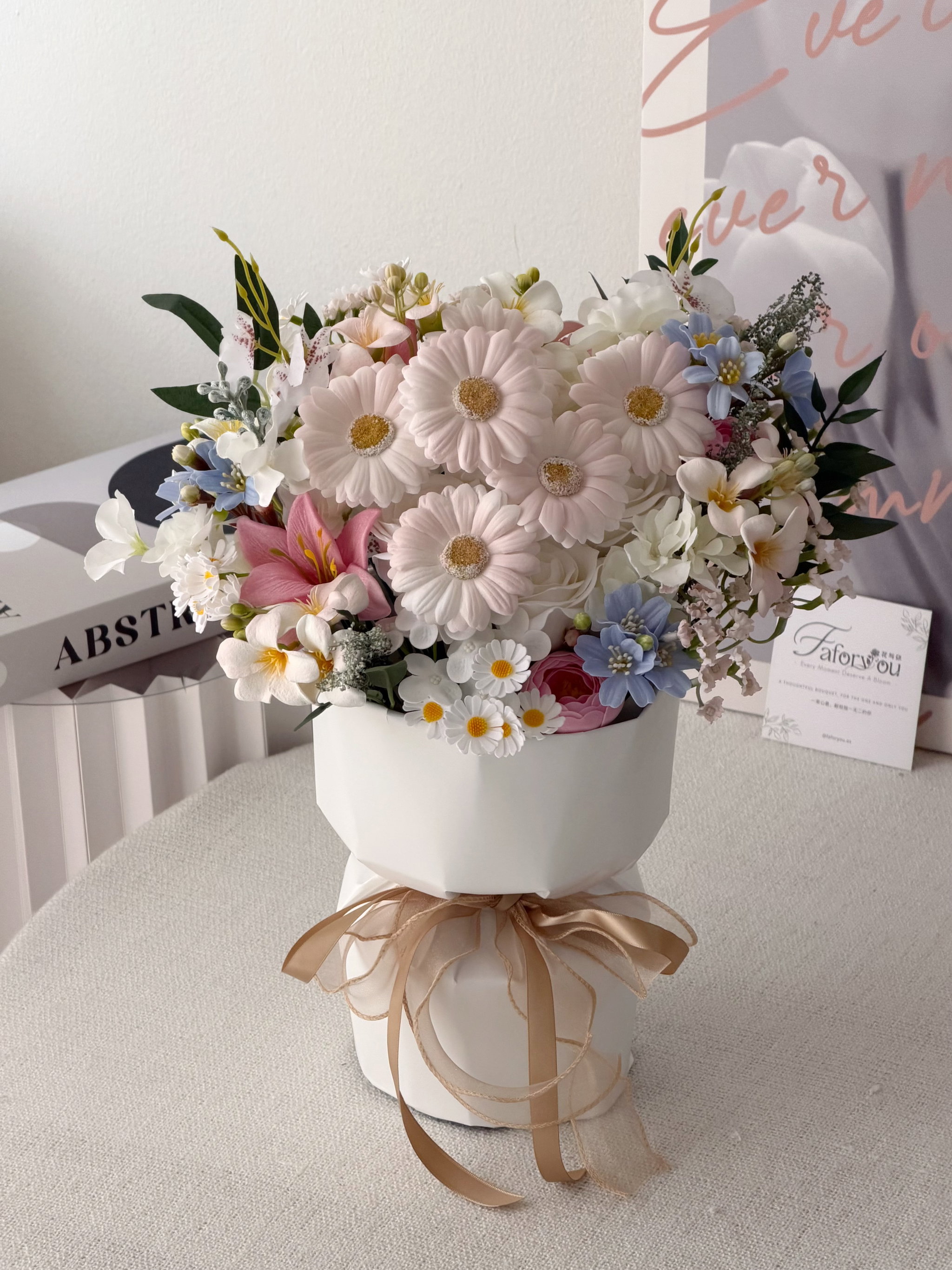 Chainsaw Man Soap Flower Bouquet_2