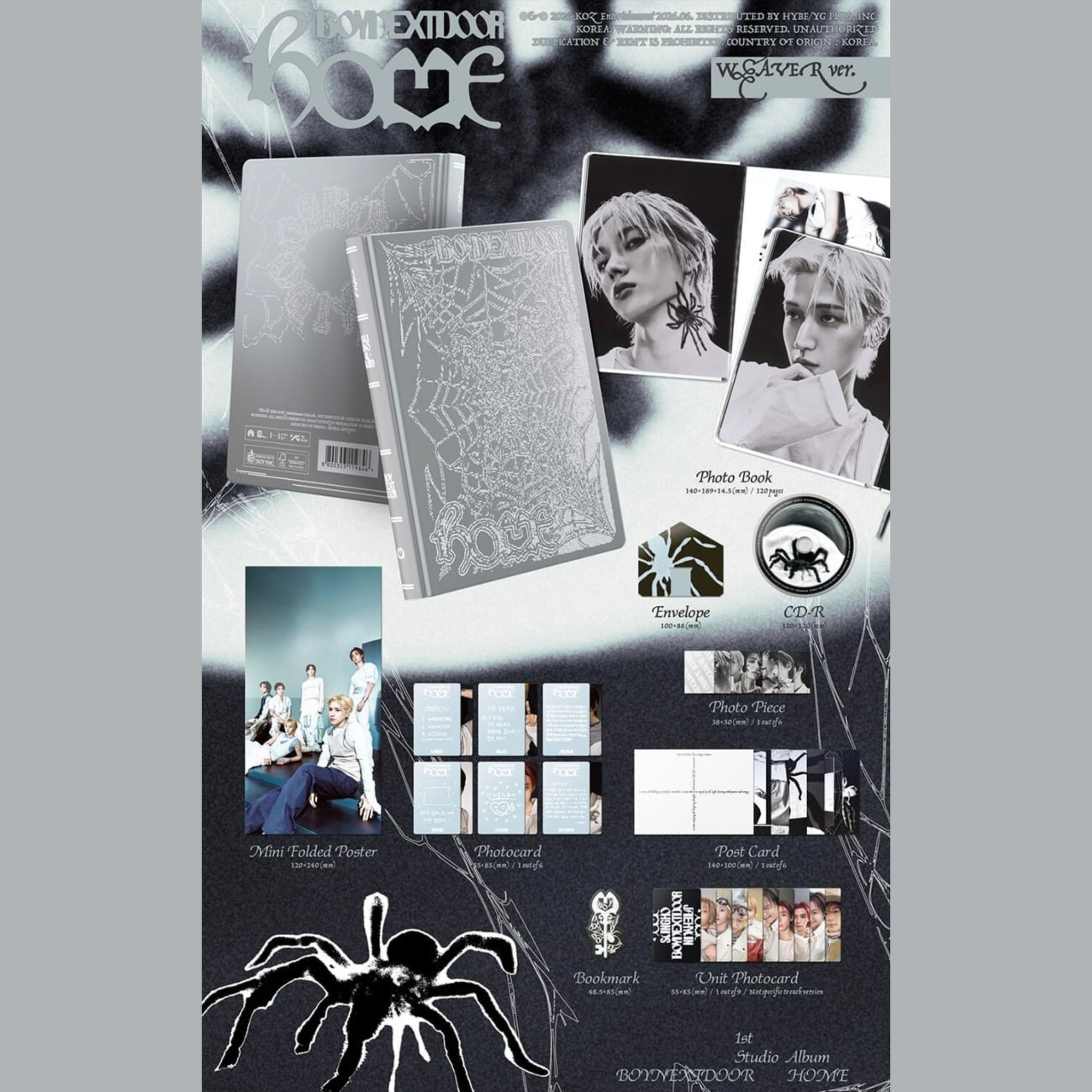 BOYNEXTDOOR - 1st Studio Album [HOME] Photobook Ver._2