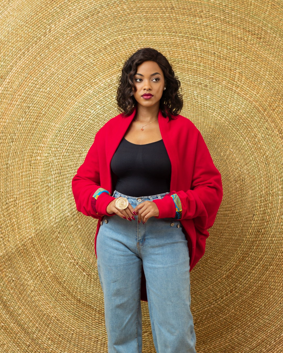 Gubi Lite Cardigan - Red