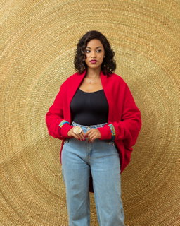 Gubi Lite Cardigan - Red