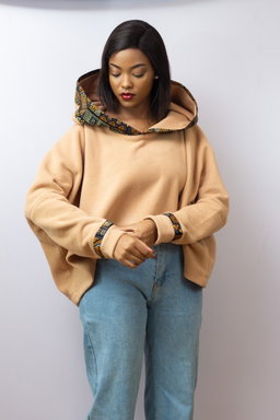 Barizi Fleece Hoodie - Beige