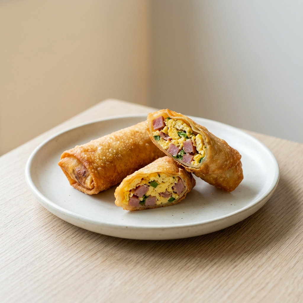 Breakfast Egg & Ham Popiah *NEW*