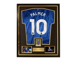 DIY Football Shirt Display Frame Kit with space for trading card, 2x Photos & Text Box - FF05