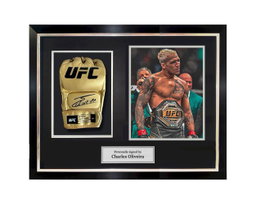 Ufc glove frame with 10x8" photo and textbox