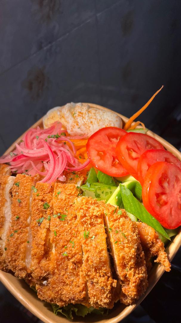 Katsu Chicken Salad(Tuesday- Friday)
