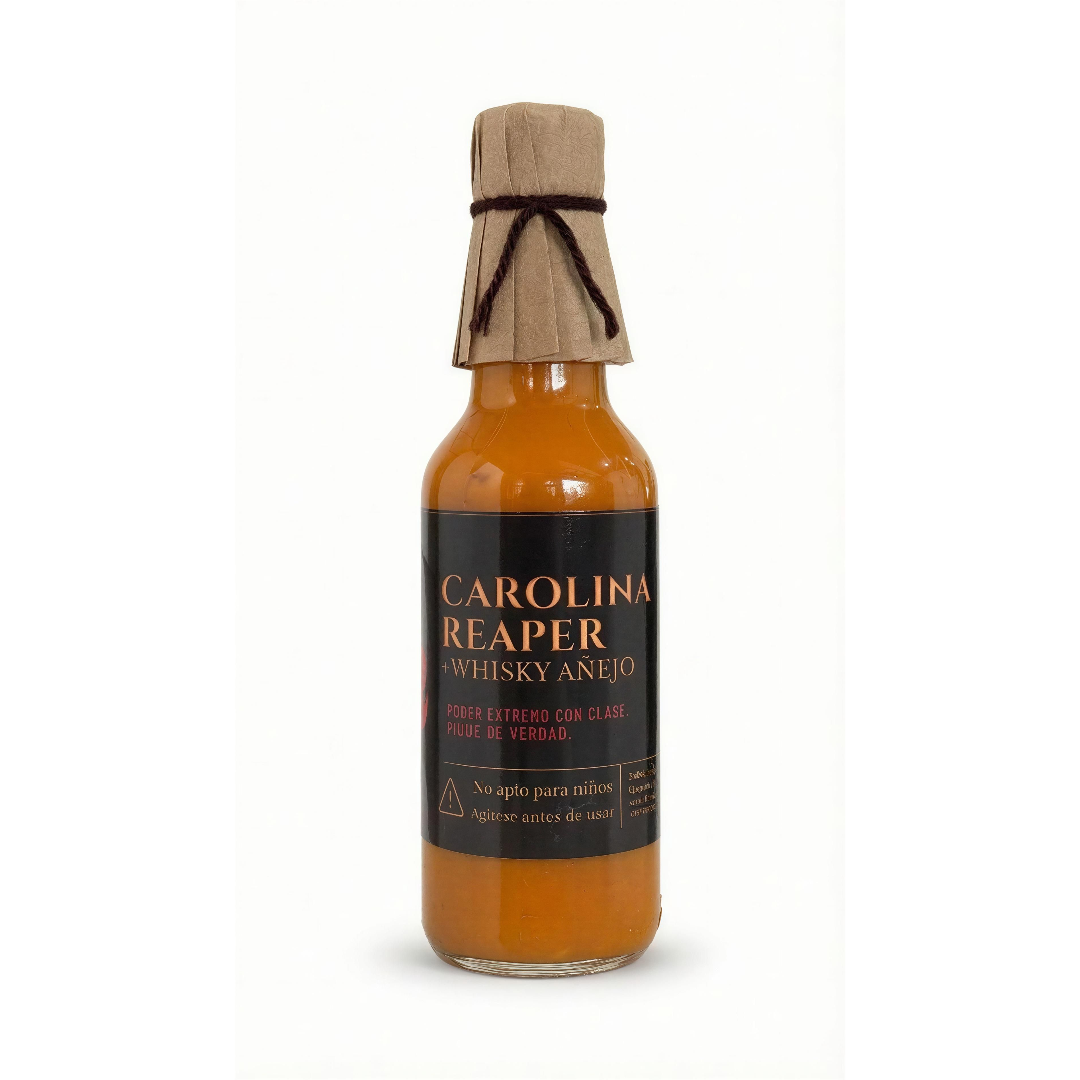 Chile Carolina Reaper + Whiskey Añejo_0