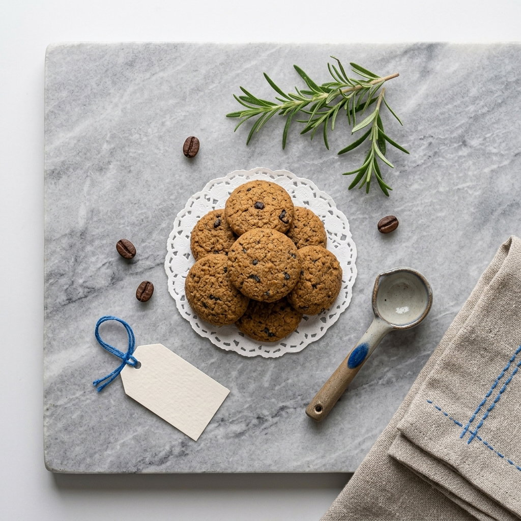 Crispy Coffee Cookies