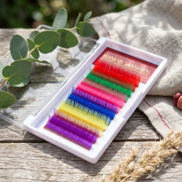 IRAWO COLOURED LASHES 0.07 D CURL 13MM 