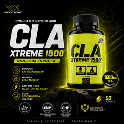 VITAXTRONG Fasting Shred Stack (CLA + L-Carnitine) | Fat Burner | Keto & Intermittent Fasting Support [VX]
