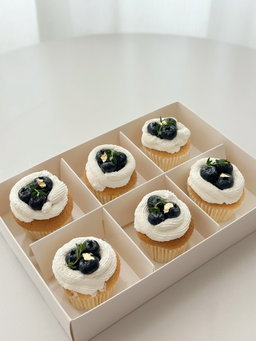 Blueberry Bliss Cupcake