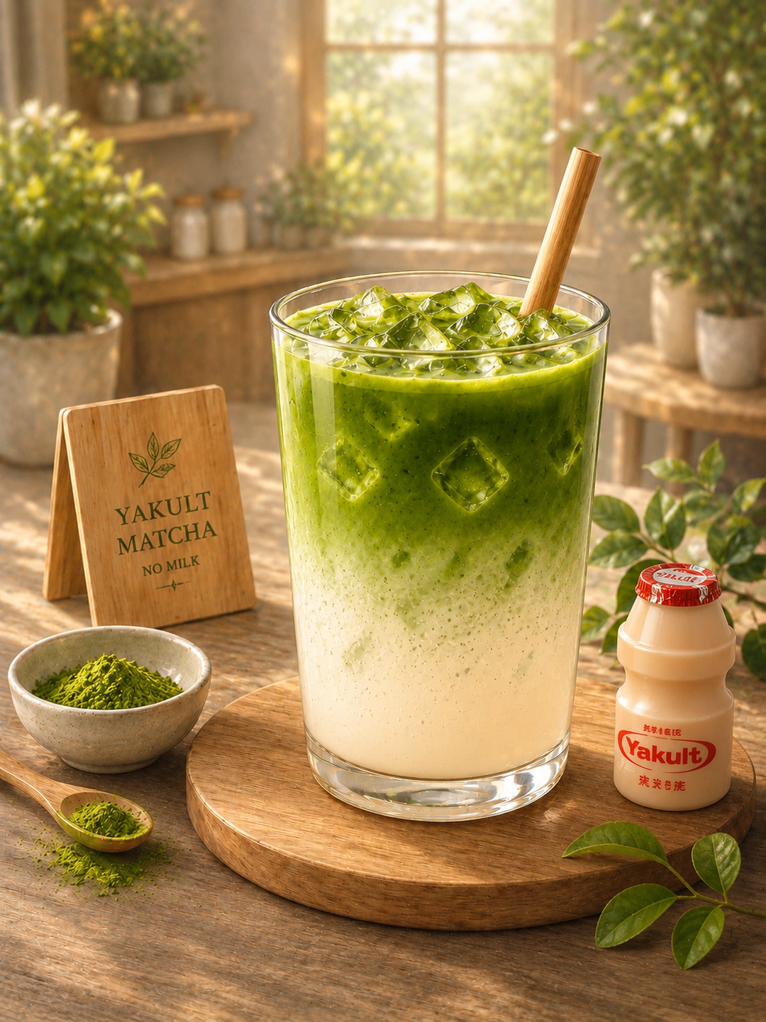 Matcha Yakult