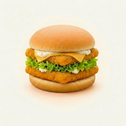 Fish Burger Double Cheese