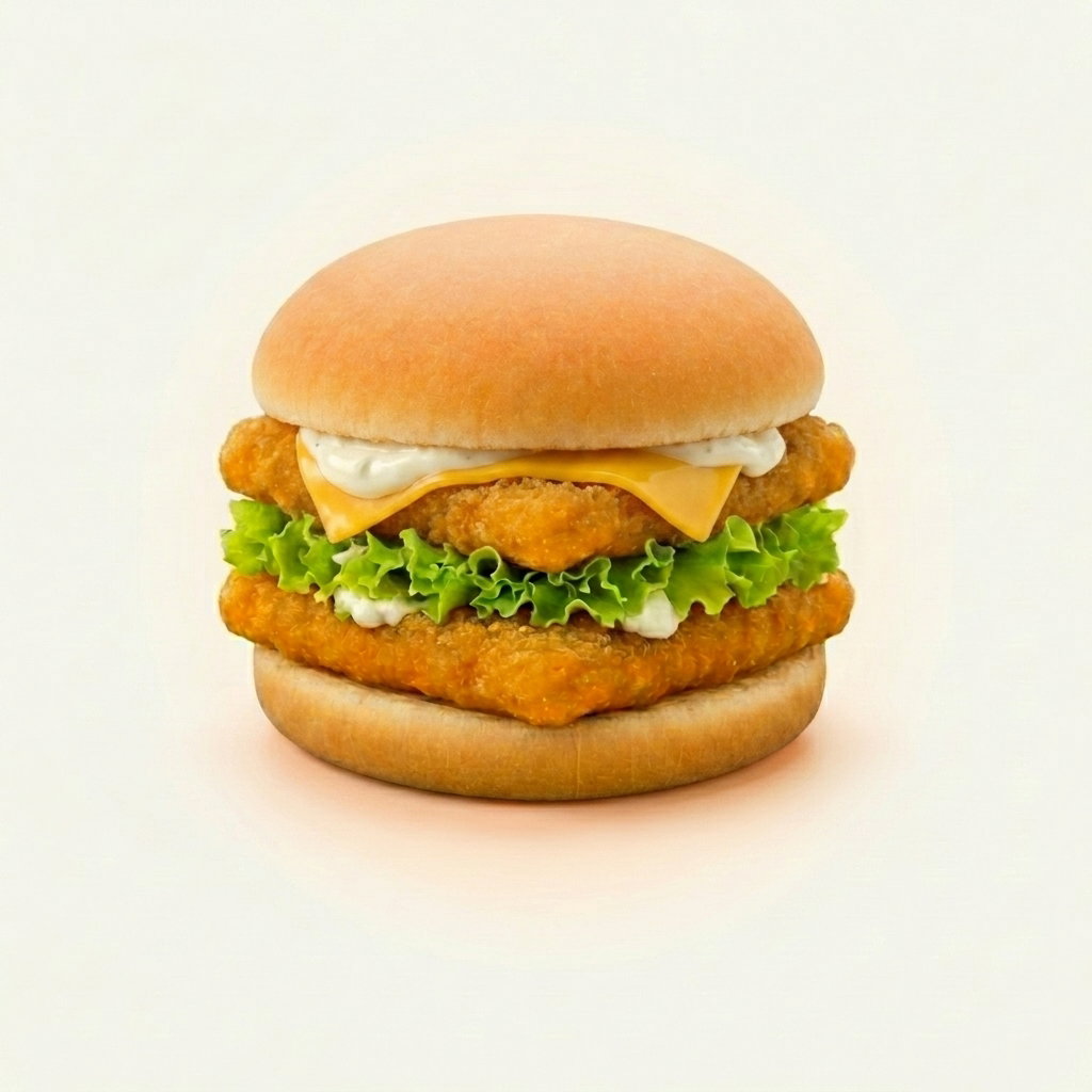 Fish Burger Double Cheese