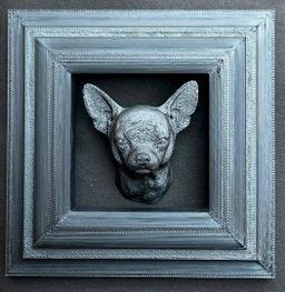 Box Frames Animal Chihuahua Bust     