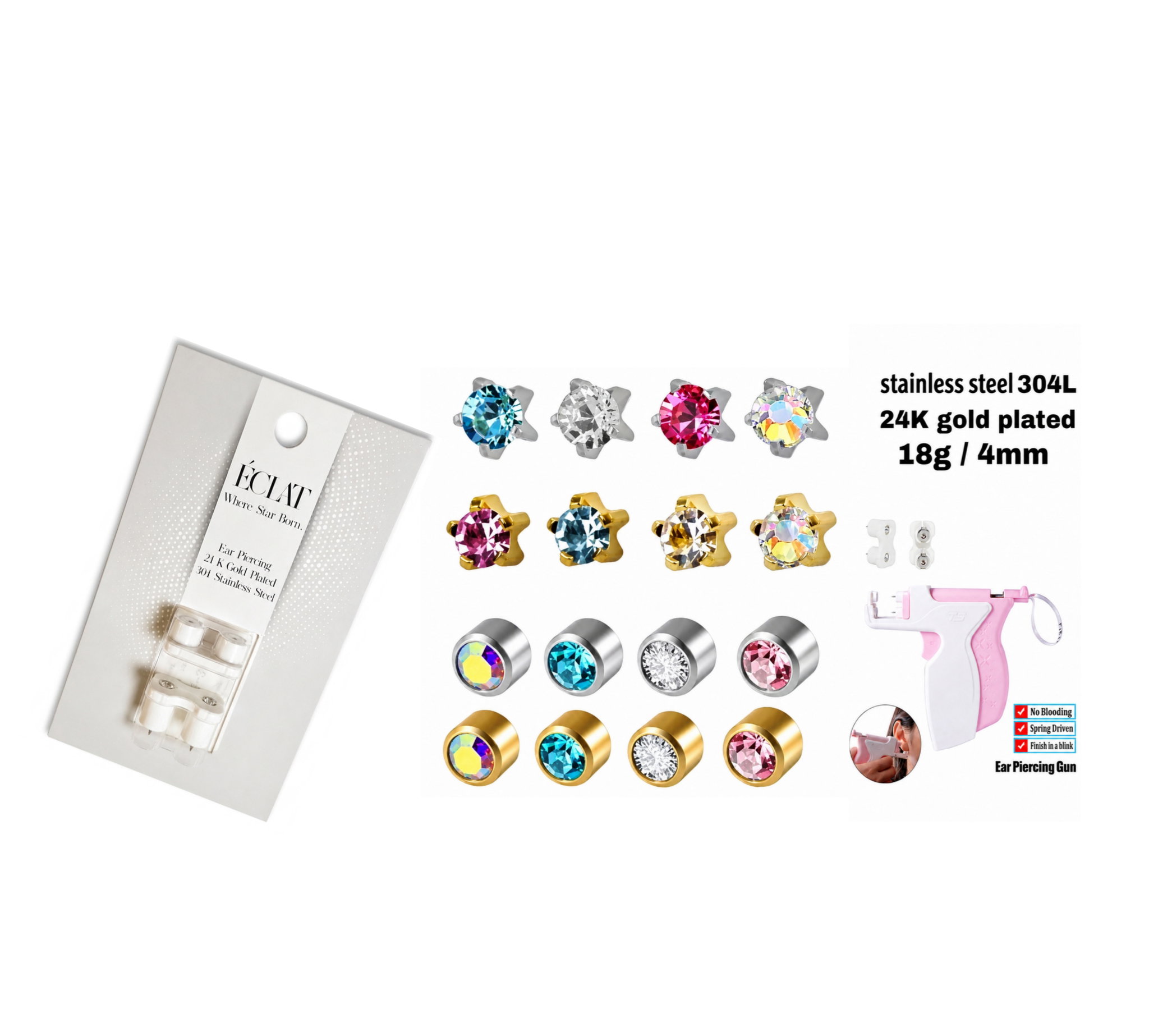Éclat ear piercing_0