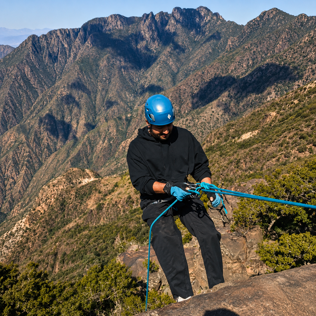  Rappelling I الإنزال الجبلي