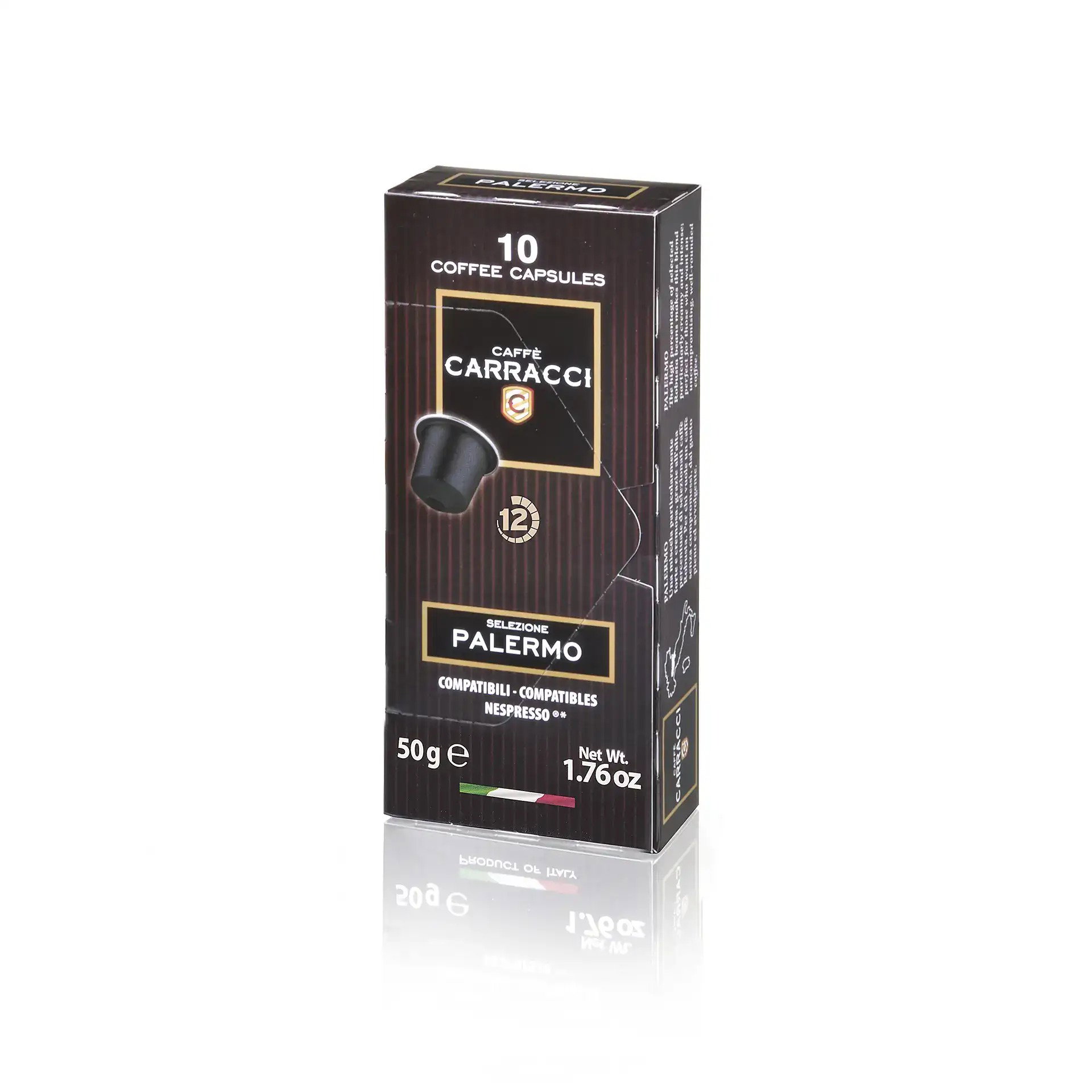 Carracci Palermo Nespresso Compatible (10 capsules)