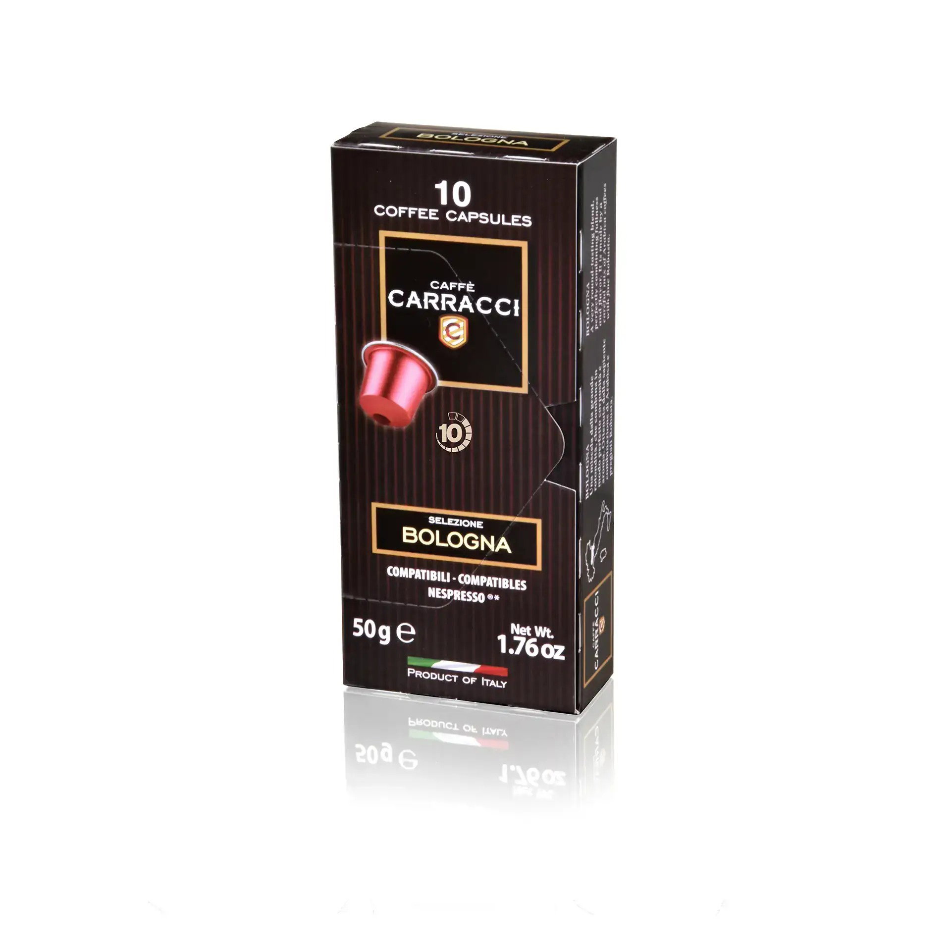 Carracci Bologna Nespresso Compatible (10 capsules)