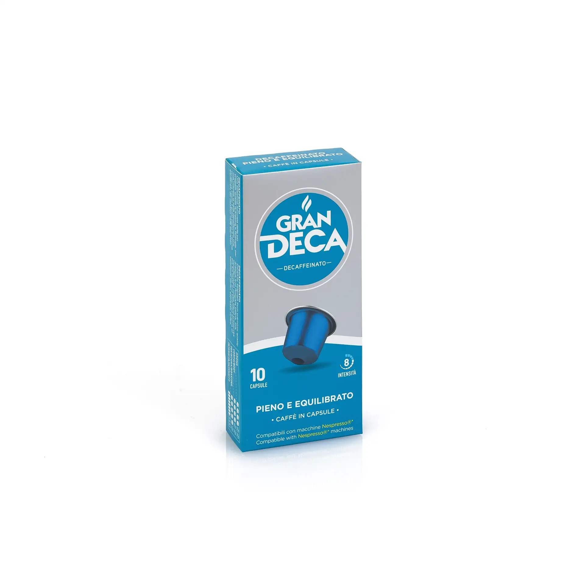Gran Deca Decaffeinated Nespresso Compatible (10 capsules)