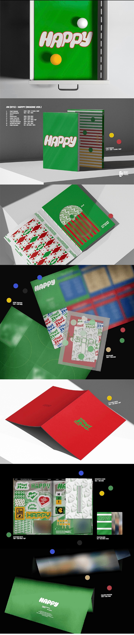 BTS - “Jin” Happy Random_2