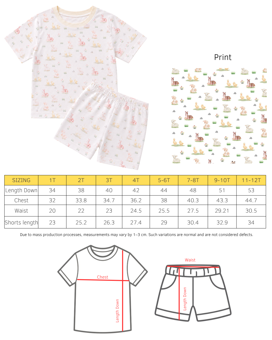 Little ones Shorts Set_0