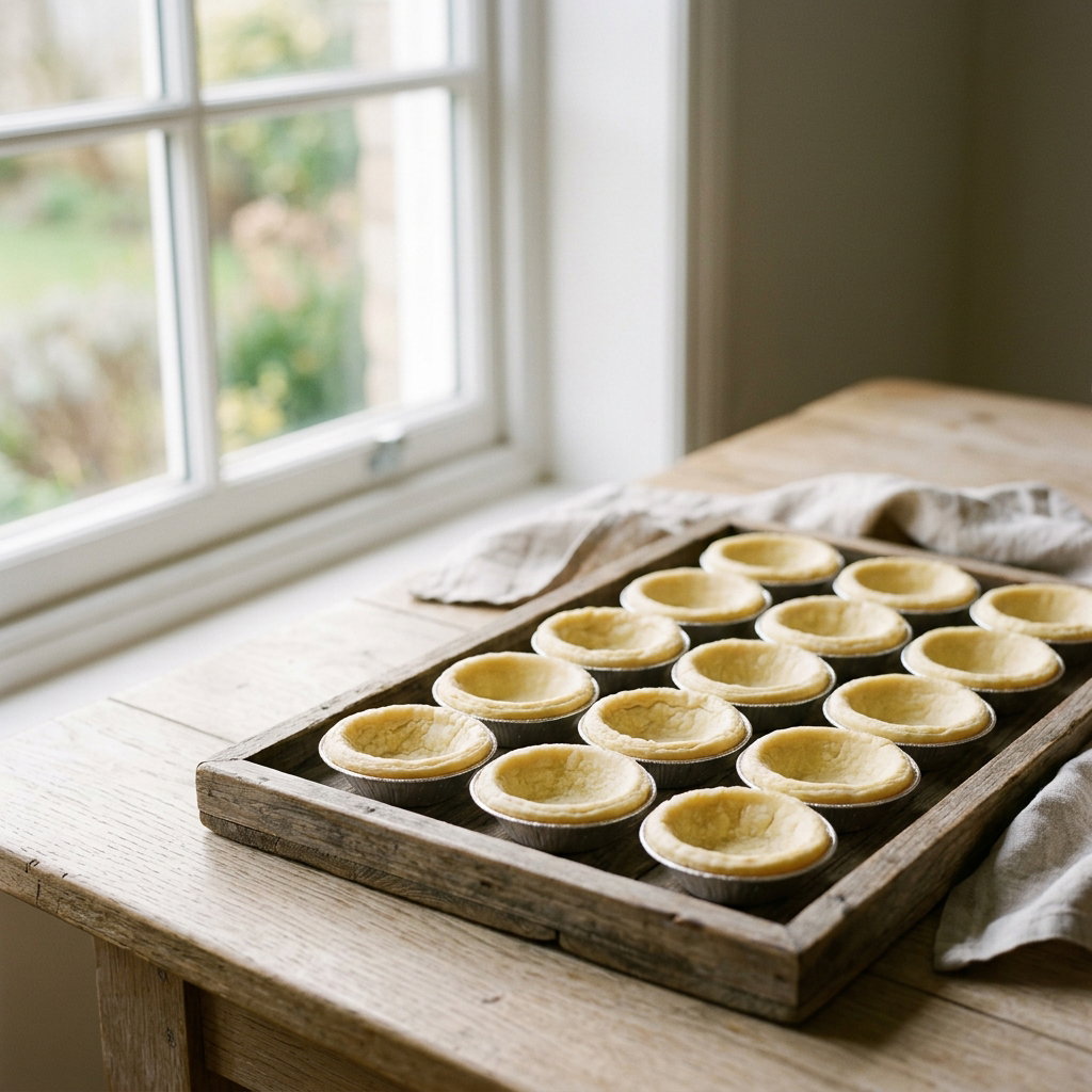 Butter Egg Tart Shell 牛油蛋挞皮 (480g*30pcs)_2