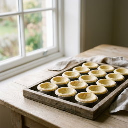 Butter Egg Tart Shell 牛油蛋挞皮 (480g*30pcs)