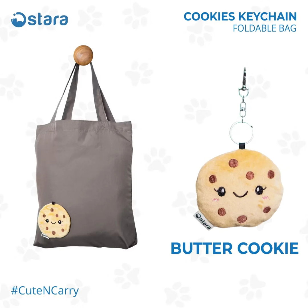 keychain foldable bag