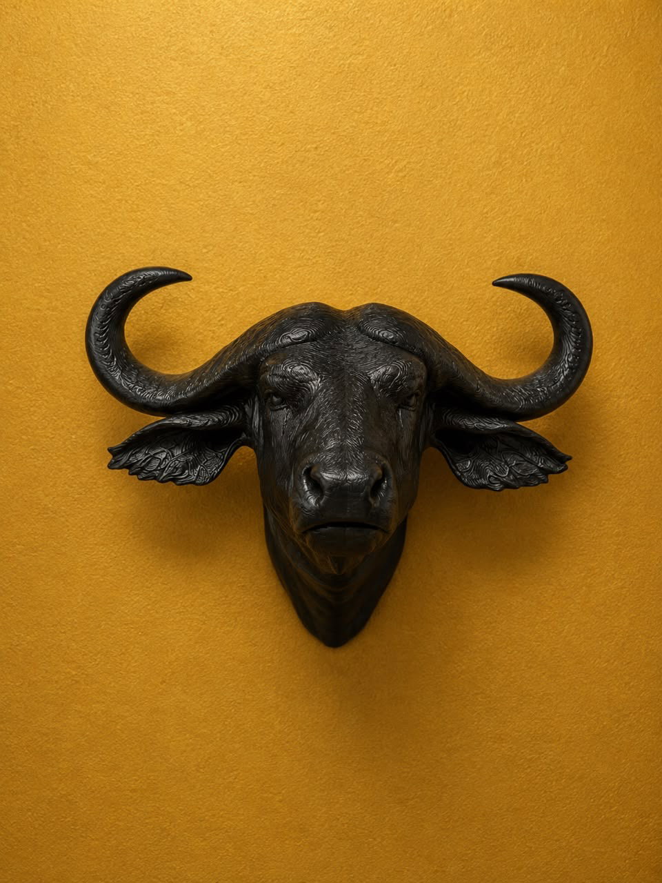 Cutlery Rest Animal Bust Cape Buffalo 