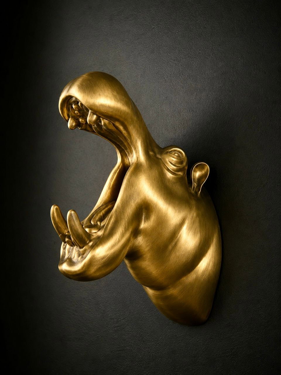 Hippo Bust Bottle Opener