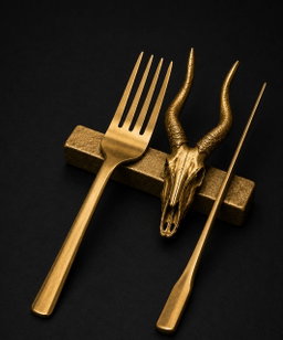 Cutlery Rest Animal Bust Giraffe 