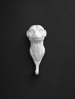 Meerkat Bust Wall Hook     