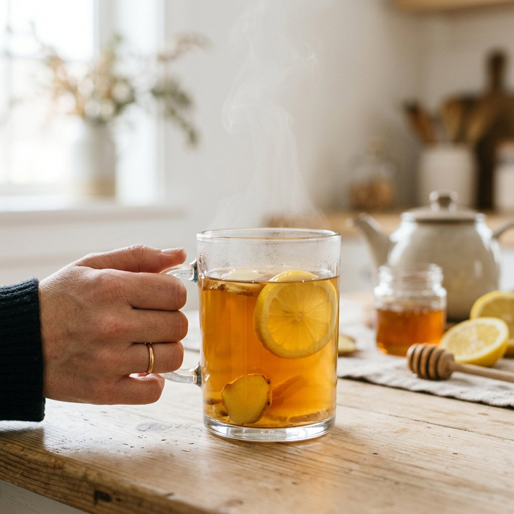 Honey Lemon Ginger Tea
