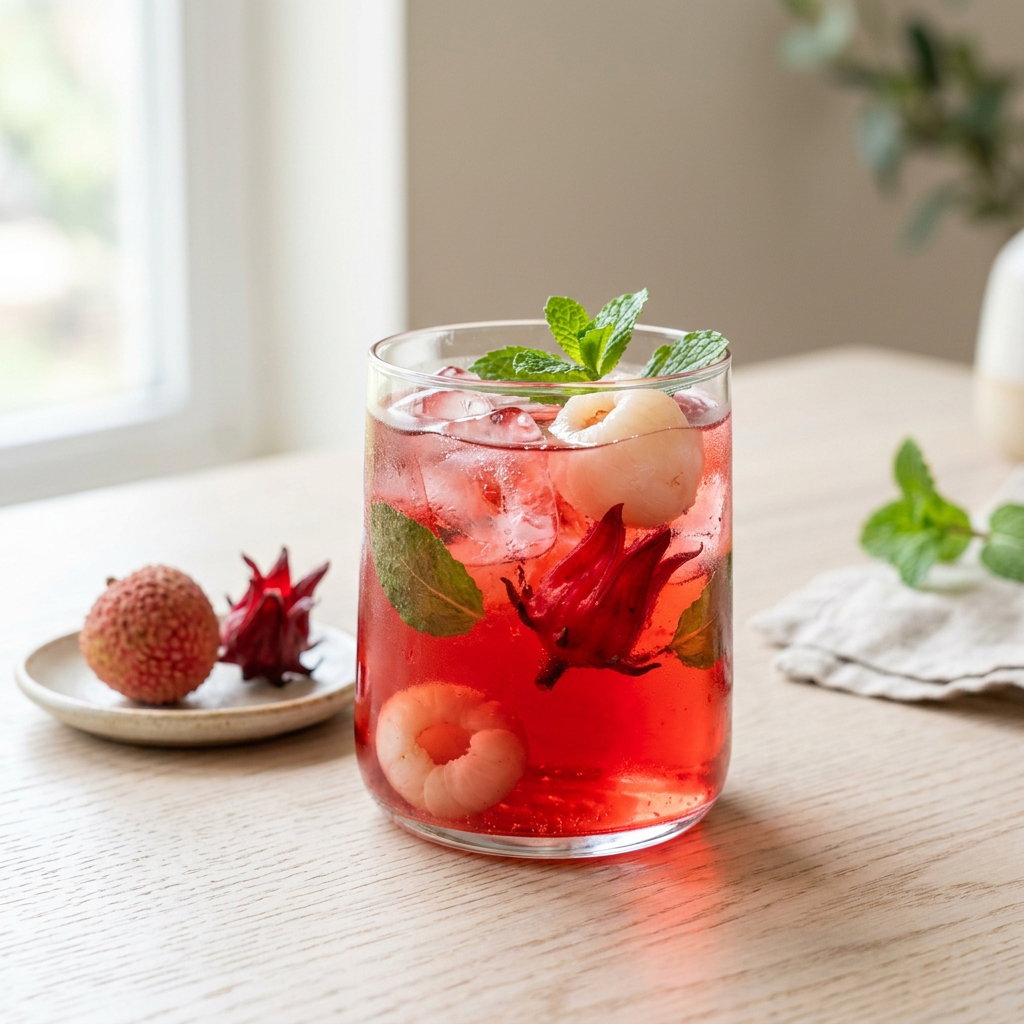 Roselle Lychee Tea_0