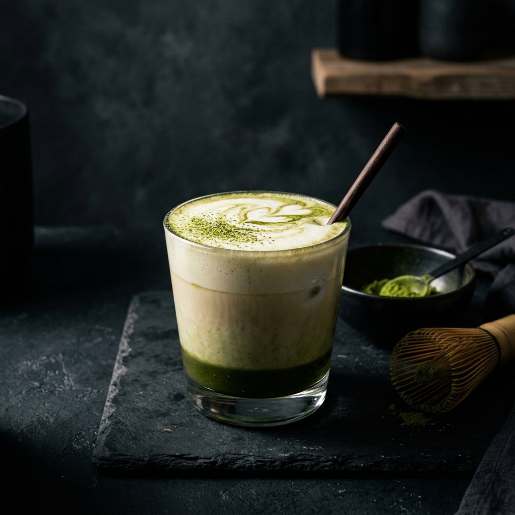 Coconut Matcha Latte_0