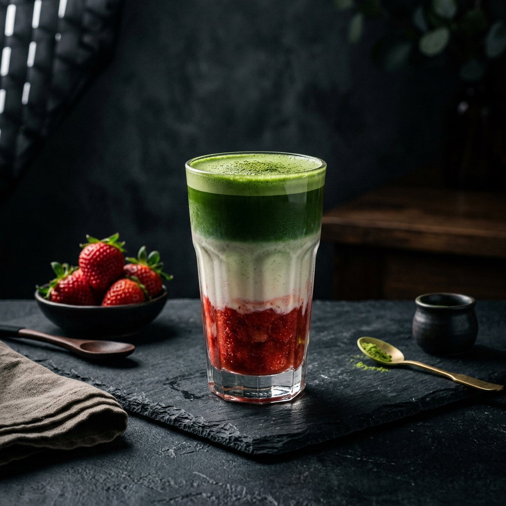 Strawberry Matcha Cloud