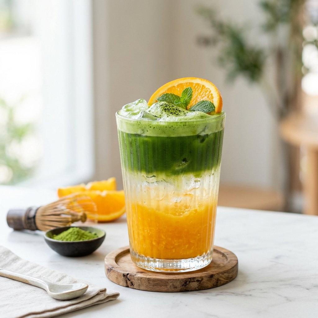 Orange Matcha